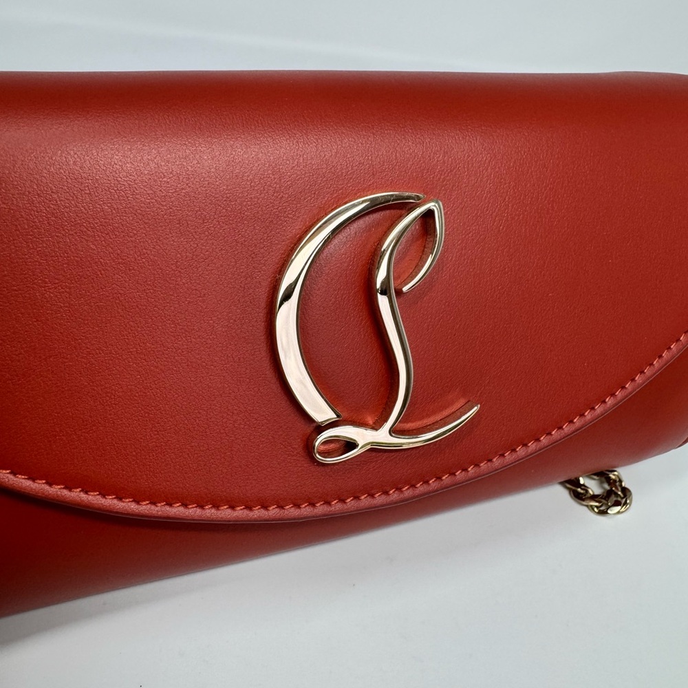 Authentic Christian Louboutin - Loubi 54 Wallet On Chain - Crossbody - Picture 3 of 12
